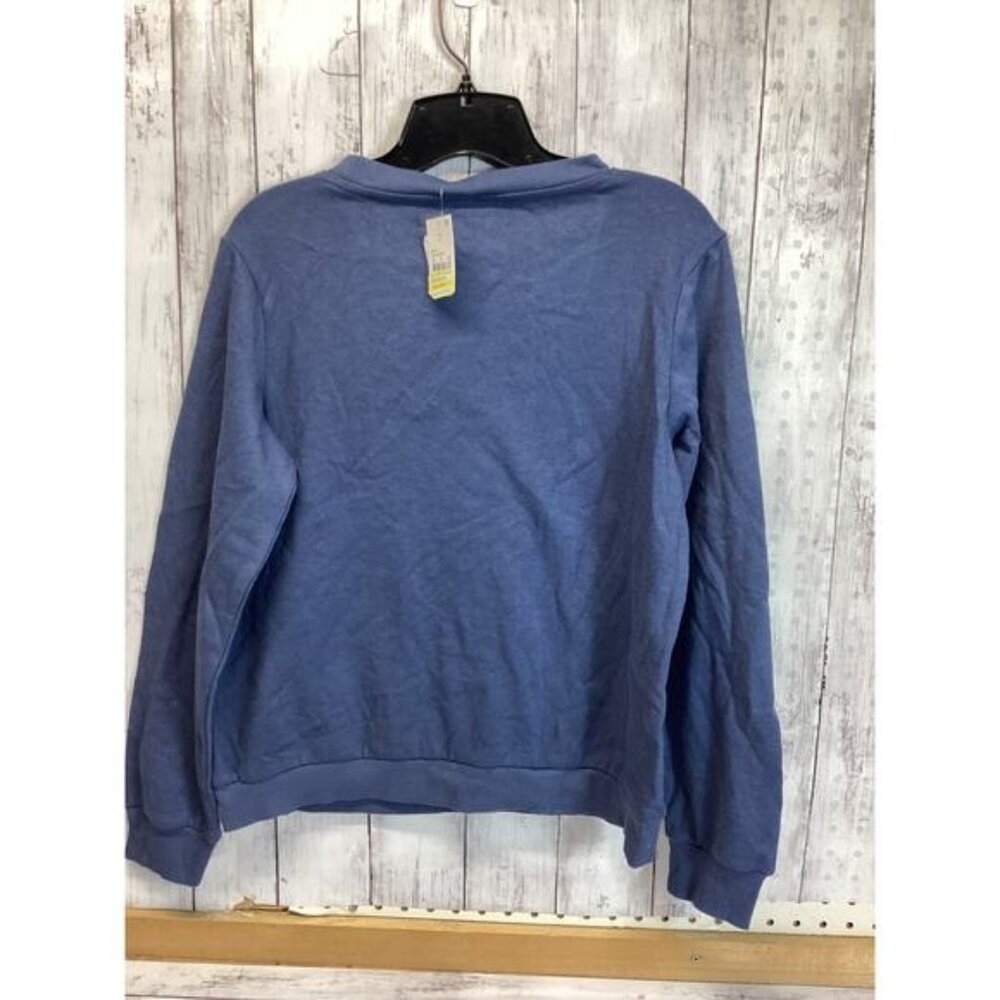 acubi mermaidcore fairycore The Rolling Stones Sweater Blue Sweatshirt Small - Picture 2 of 4